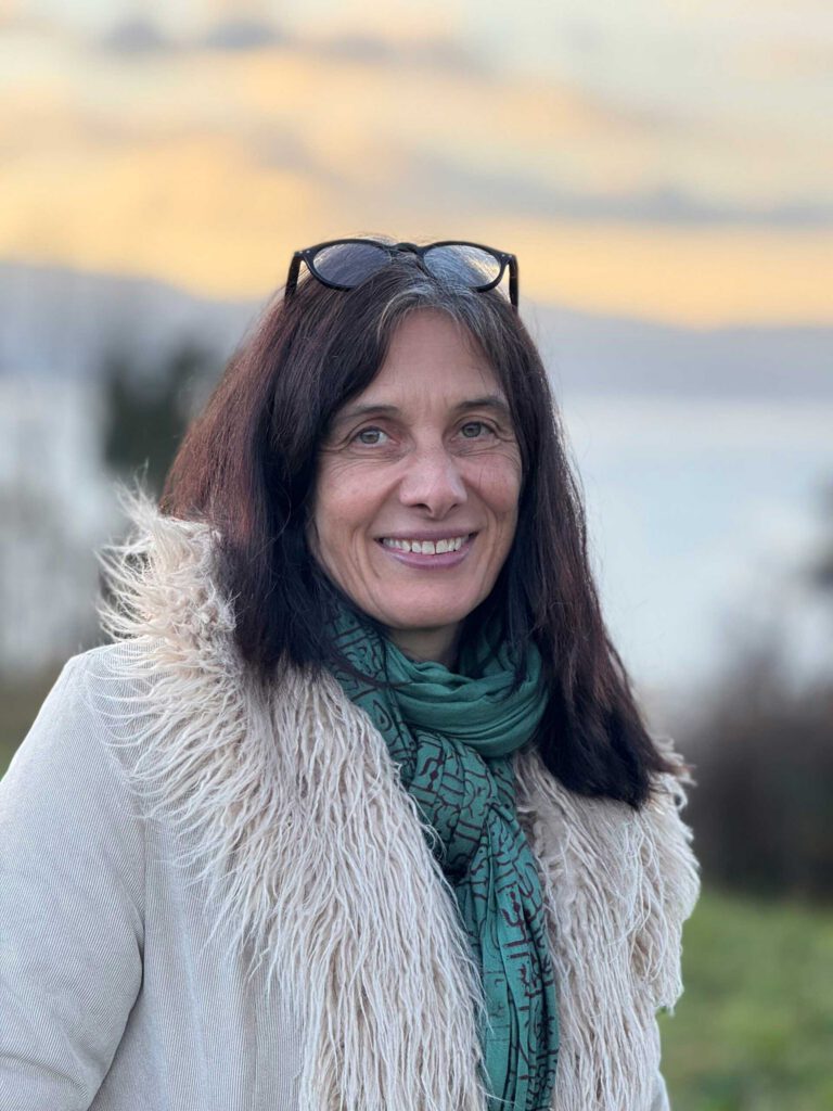 Portrait von Denise Lenzin, Leiterin der Nähkurse